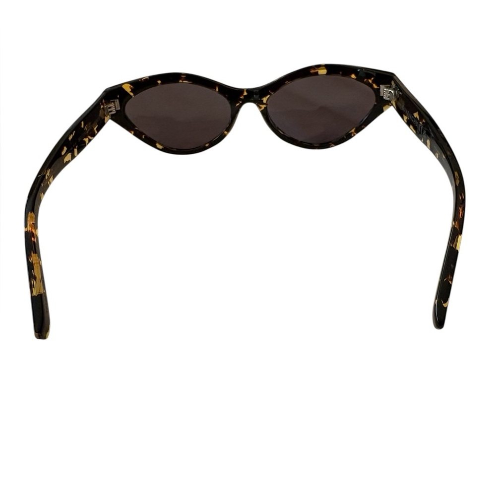 Givenchy Day 54mm Geometric Cat Eye Havana Sunglasses - Picture 6 of 7